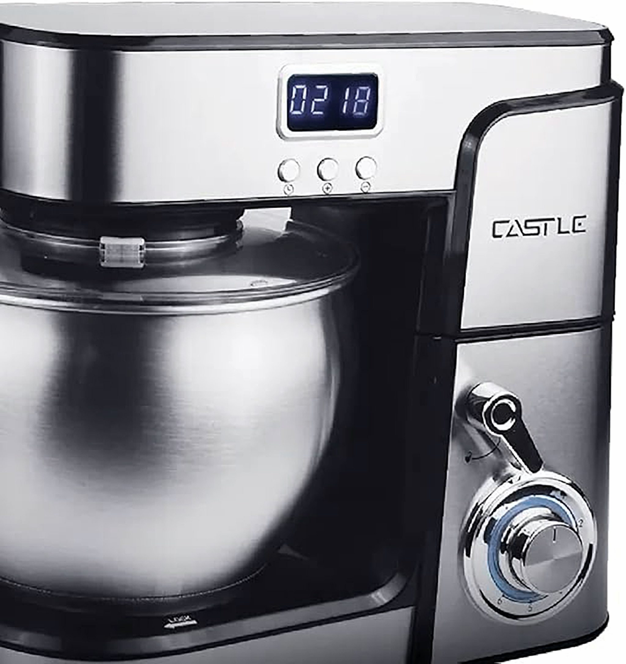 Castle Stand Mixer 7 Liter Silver - SM-1570