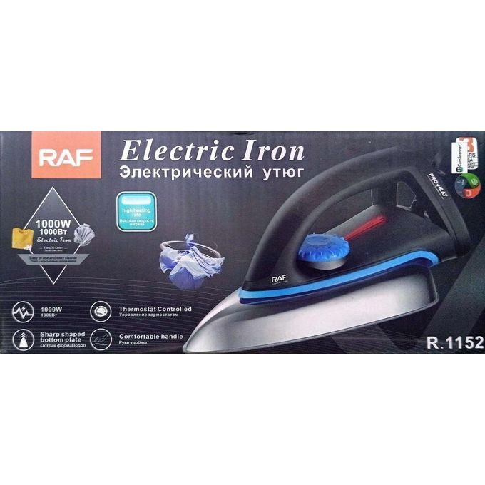 Raf Dry Iron , 1000 Watt , Black - R.1152
