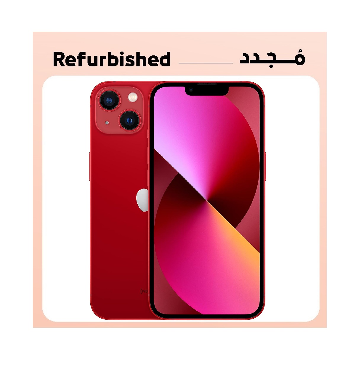 Apple iPhone 13 ,128 GB ,4 GB ,5G ,Single SIM - Red
