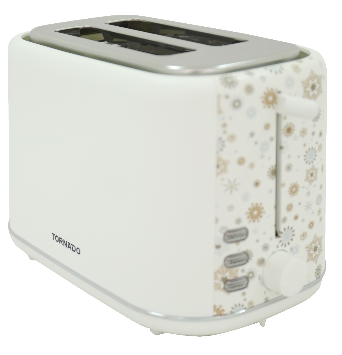 Tornado Toaster , 2 Slices 850 Watt White - TT-852-C