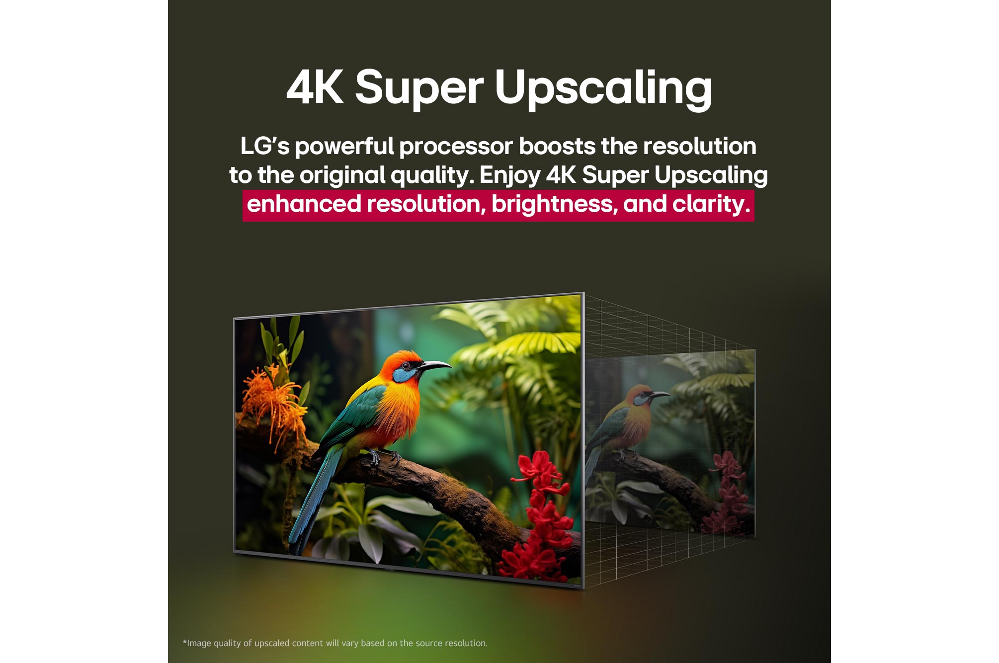 شاشة تلفزيون سمارت ال جي ، مقاس 43 بوصة ، ليد ، دقة 4K UHD ، بريسيفر داخلي - 43UA85006LA