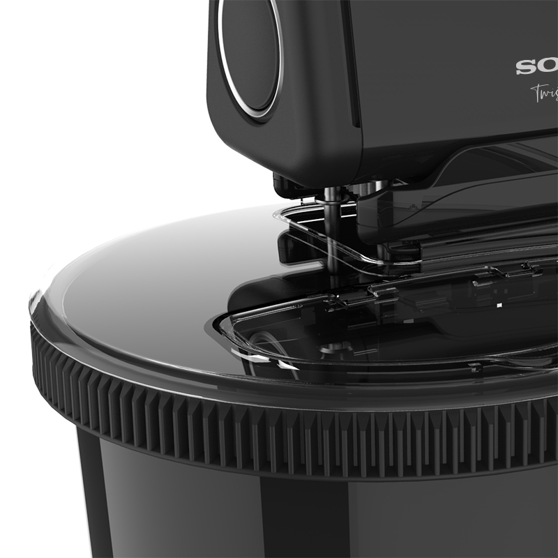 Sonai Twister Stand Mixer 3.4 Liter Black - SH-M810