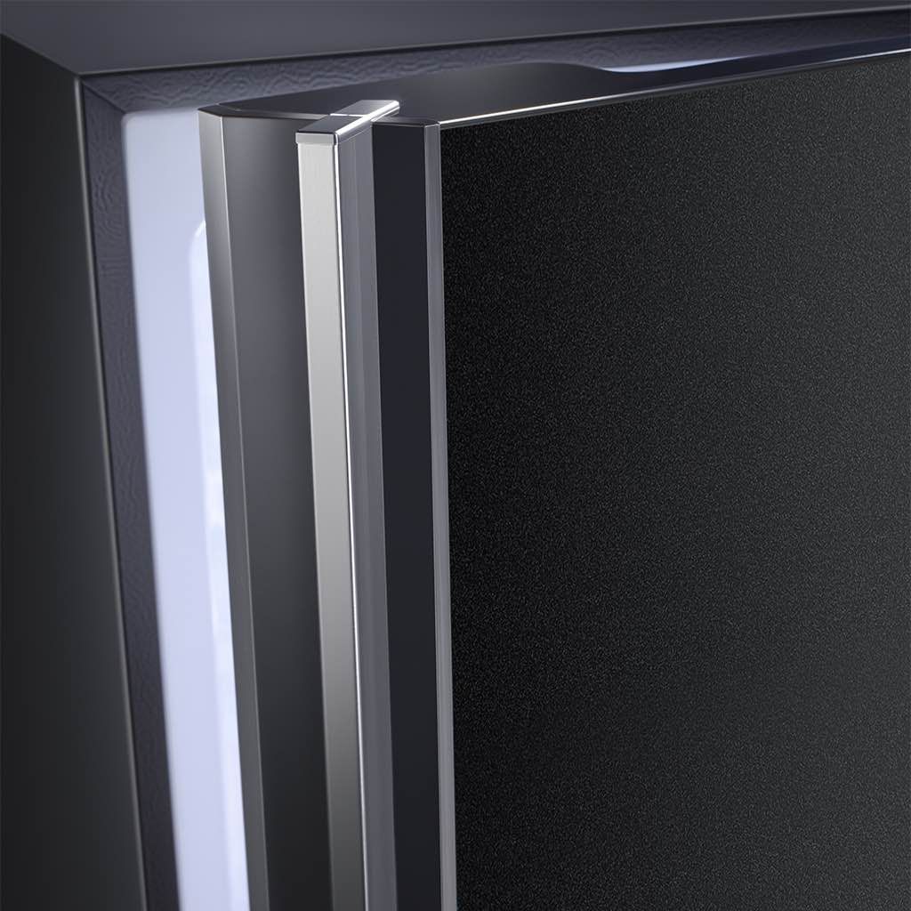 Sharp NoFrost Top Freezer Refrigerator , 450 Liter Inverter Motor , Black - SJ-GV58G-BK