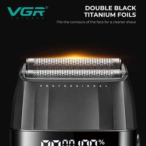 VGR Professional Hair Clipper Kit Dry , Black - V-640 S3