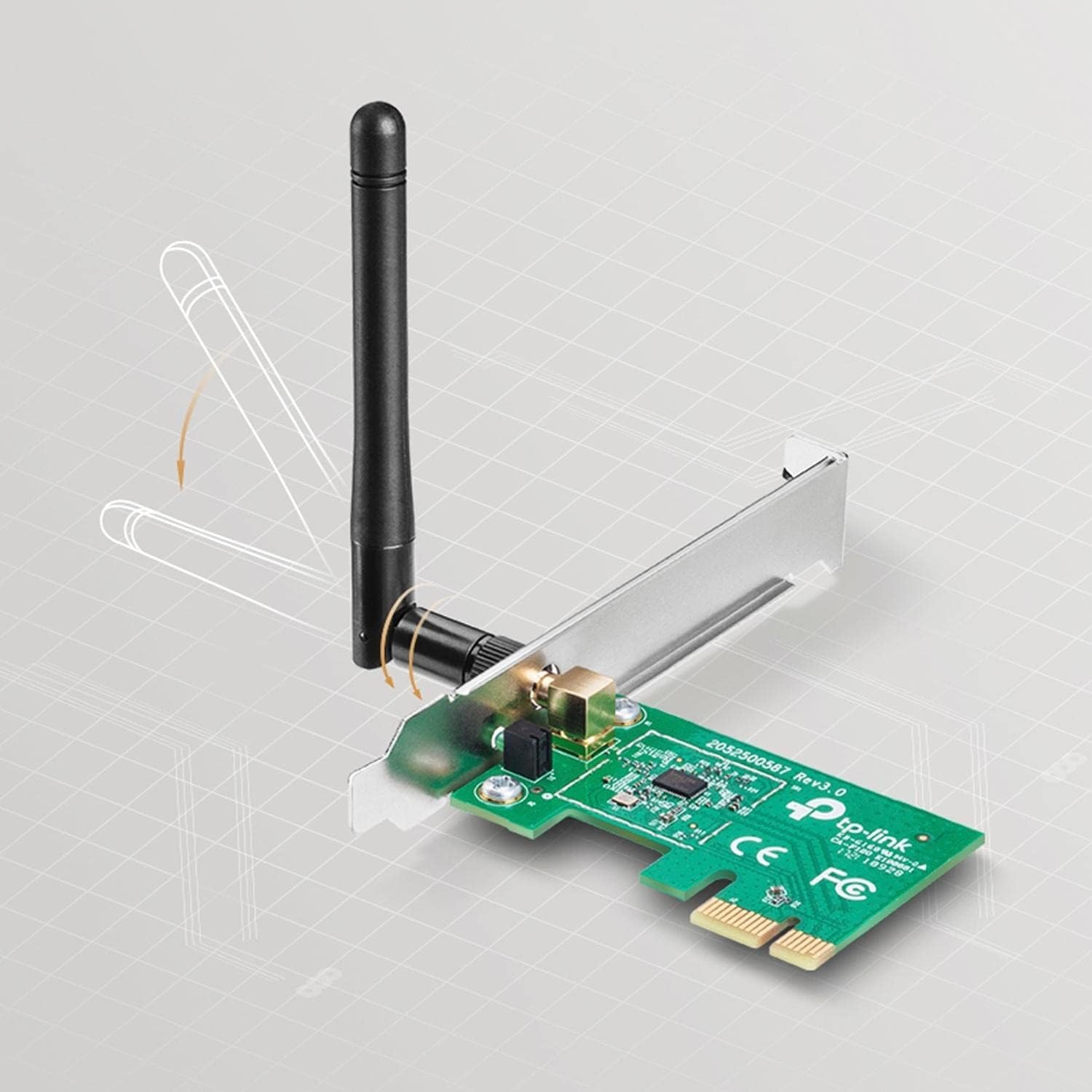 Tp-Link Wireless Network Card ,Black - TL-WN781ND