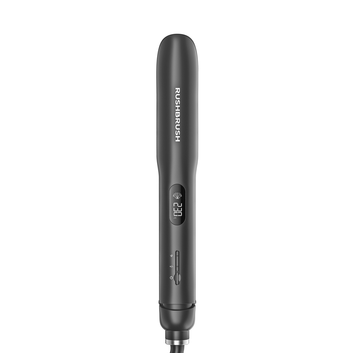 Rush Brush X5 Plus Digital Hair Straightener 230 Celsius , Black