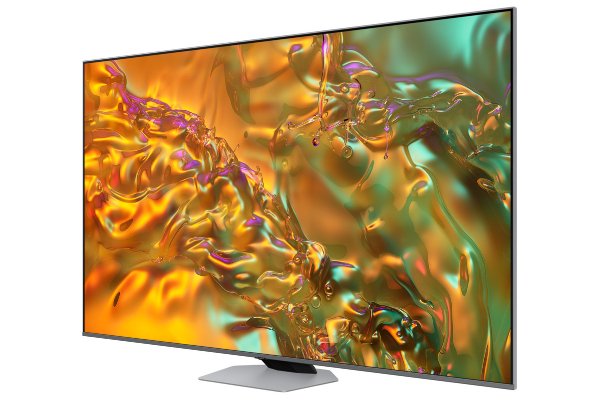 شاشة تلفزيون سمارت سامسونج ، مقاس 65 بوصة ، QLED ، دقة 4K UHD ، بريسيفر داخلي