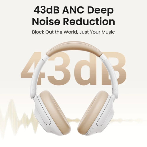 Ugreen HiTune Max5 Over Ear Headphones , White - HP202
