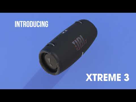 مكبر صوت بلوتوث محمول جي بي ال اكستريم 3 ، ازرق - JBLXTREME3BLKAM