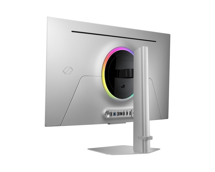 Samsung Odyssey G8 G81SF 32 Inch Gaming Monitor , 240 Hertz 0.03 Millisecond , Silver - LS32FG810SUXEN