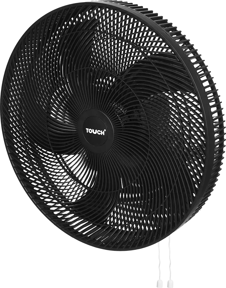 Touch El Zenouki Jet Max Wall Fan , 18 Centimeter , Black - 40165