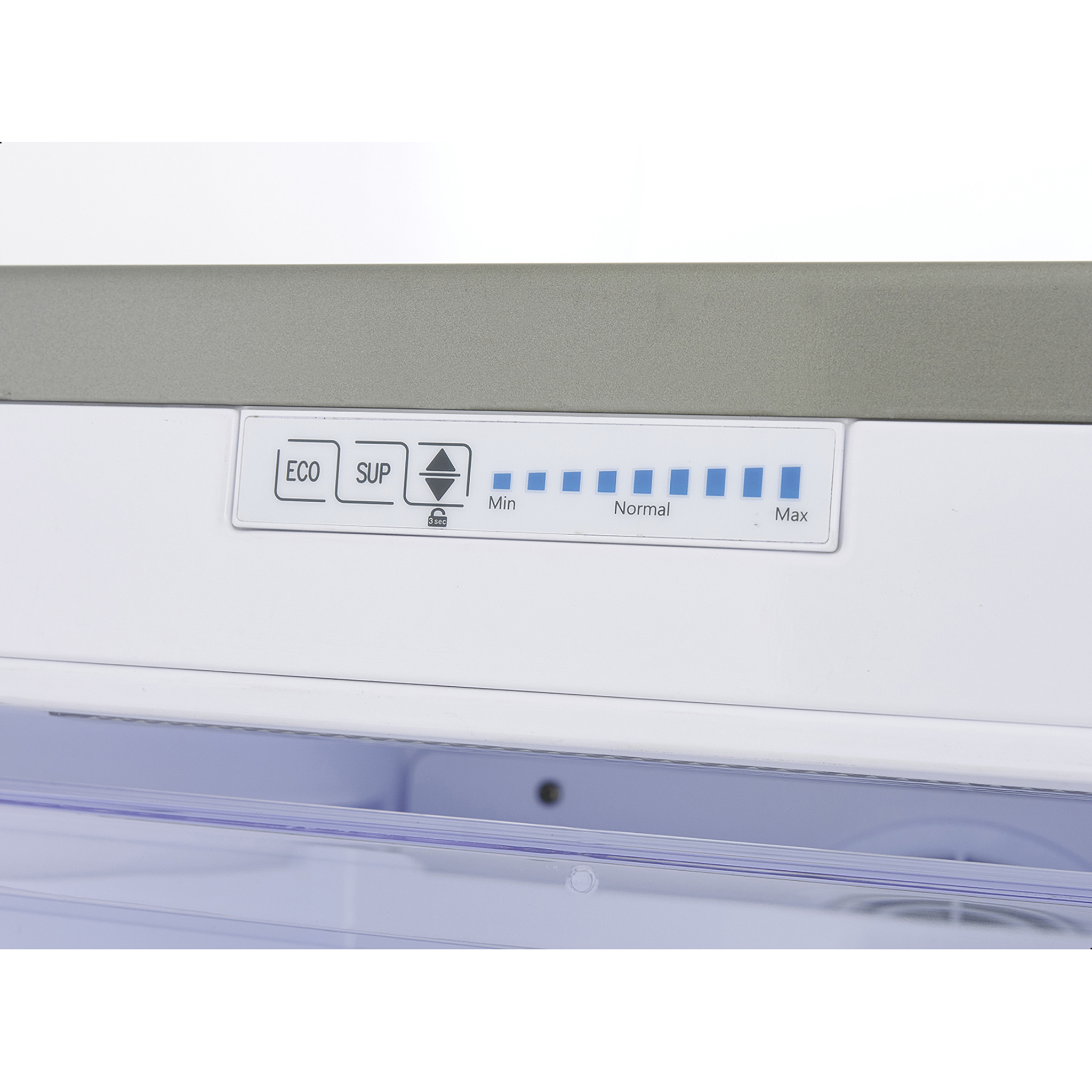 ديب فريزر رأسي فريش ، سعة 130 لتر ، نوفروست ، فضي - FNUL250S
