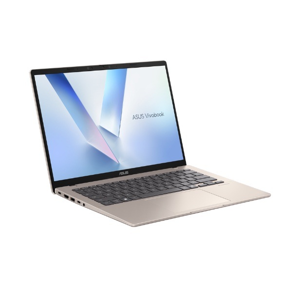 Asus Vivobook 14 X1407QA-LY045W Laptop ,Qualcomm Snapdragon X1 26100 14 Inch ,512 GB SSD ,16 GB ,Qualcomm Adreno ,Windows 11 - Platinum Gold