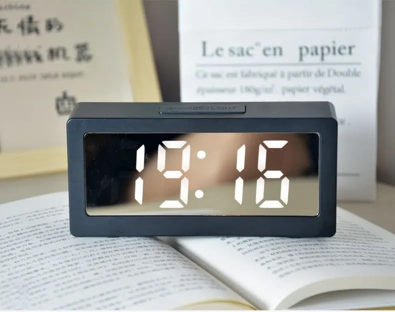 Generic Digital Alarm Clock , Black - DS-3633L
