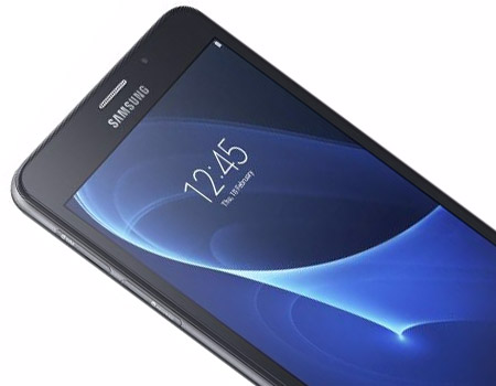 تابلت سامسونج جالكسي A T285 2016 ، شاشة 7 بوصة ، رام 1 جيجا بايت ، شبكة4G LTE ،شريحة واحدة - اسود