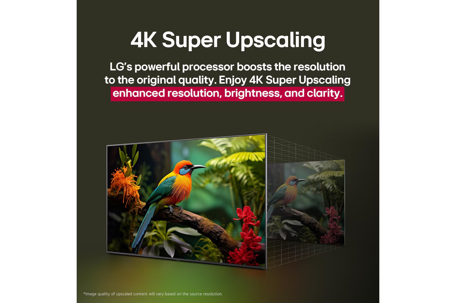 LG 43 Inch Smart TV , 4K UHD LED Built-In Receiver - 43UA84006LB