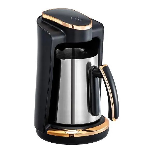 Black And White Turkish Coffee Maker , 4 cups 4 Cups 650 Watt Black - CM-410S