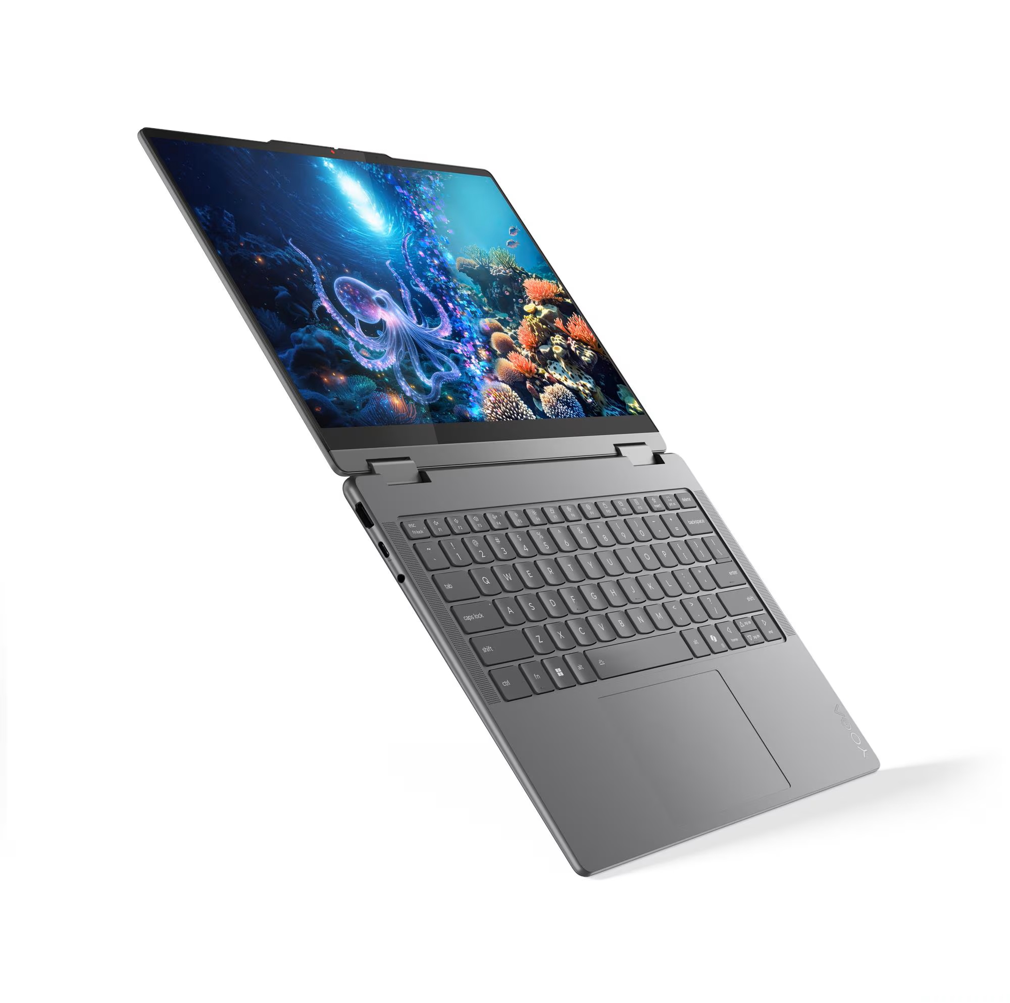 Lenovo YOGA 7 14ILL10 2-in-1 83JQ0097ED Laptop ,Intel Ultra 7 258V 14 Inch ,1 Terabyte SSD ,32 GB ,Intel Arc Graphics ,Windows 11 - Luna Grey
