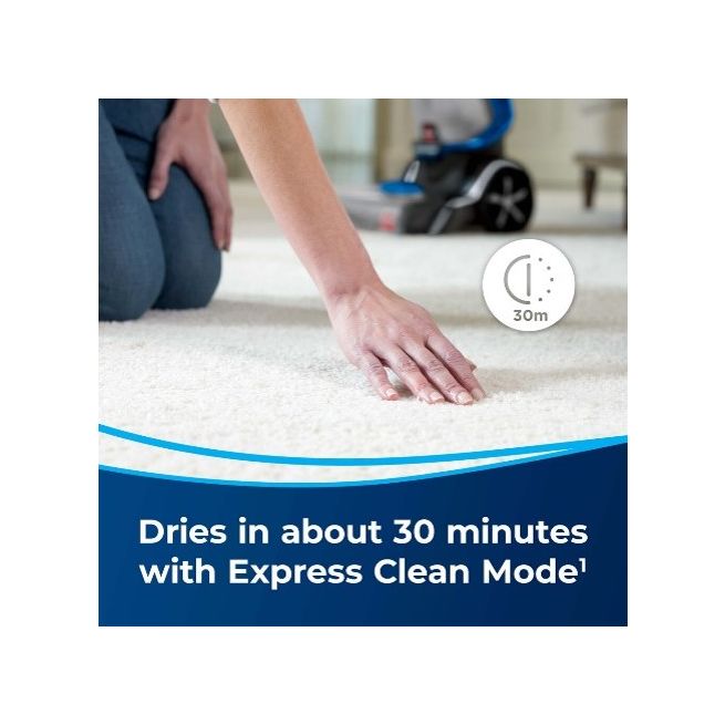 Bissell ProHeat 2X Revolution Bagless Carpet Cleaner Blue - 1858E