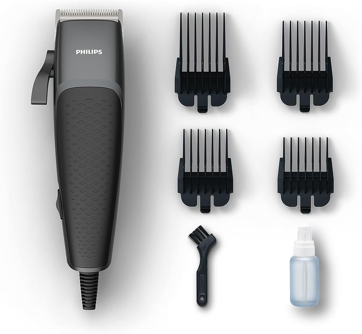 Philips Series 3000 Hair Clipper with Attachments , Dark Grey Black - HC3100/13