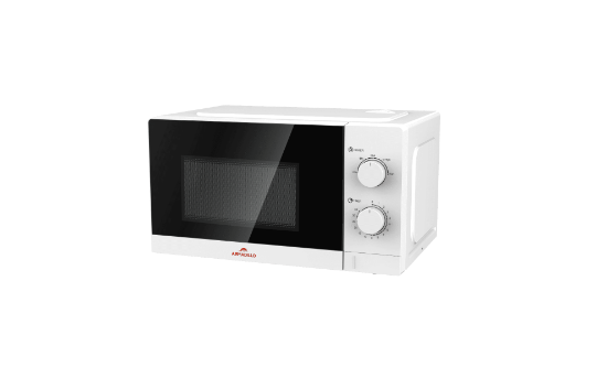 Armadillo Solo Microwave , 20 Liter 700 Watt , White - ARM-SDA-MW-WH-0000