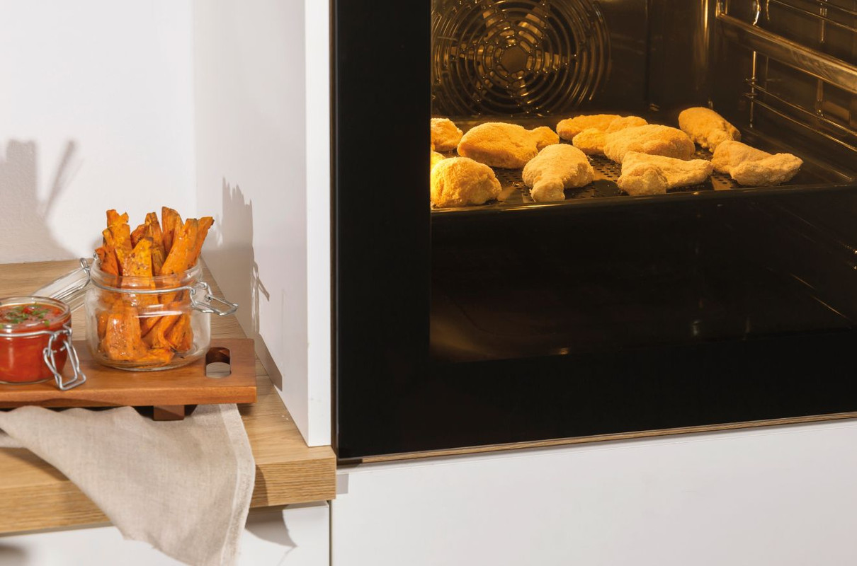 Gorenje Built-In Electric Oven with Grill 77 Liter , Black Stainless Steel - BOS6747A01X