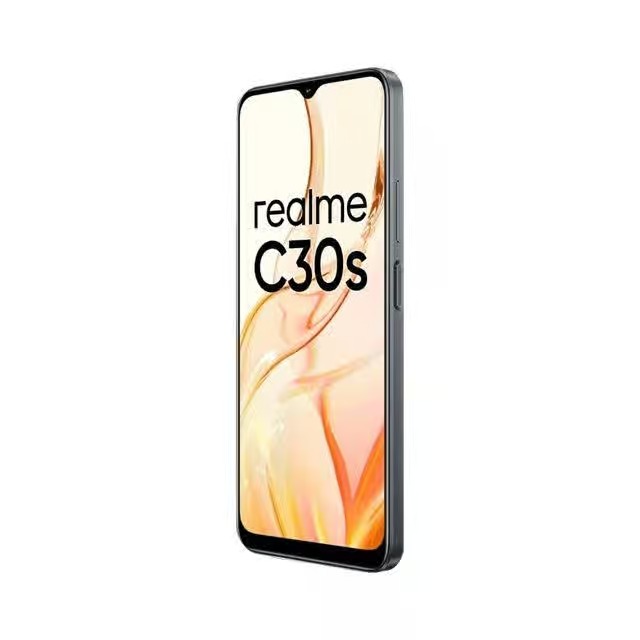 ريلمي C30s ، سعة 64 جيجا بايت ، رام 3 جيجا بايت ، شبكة 4G ، شريحتين - اسود