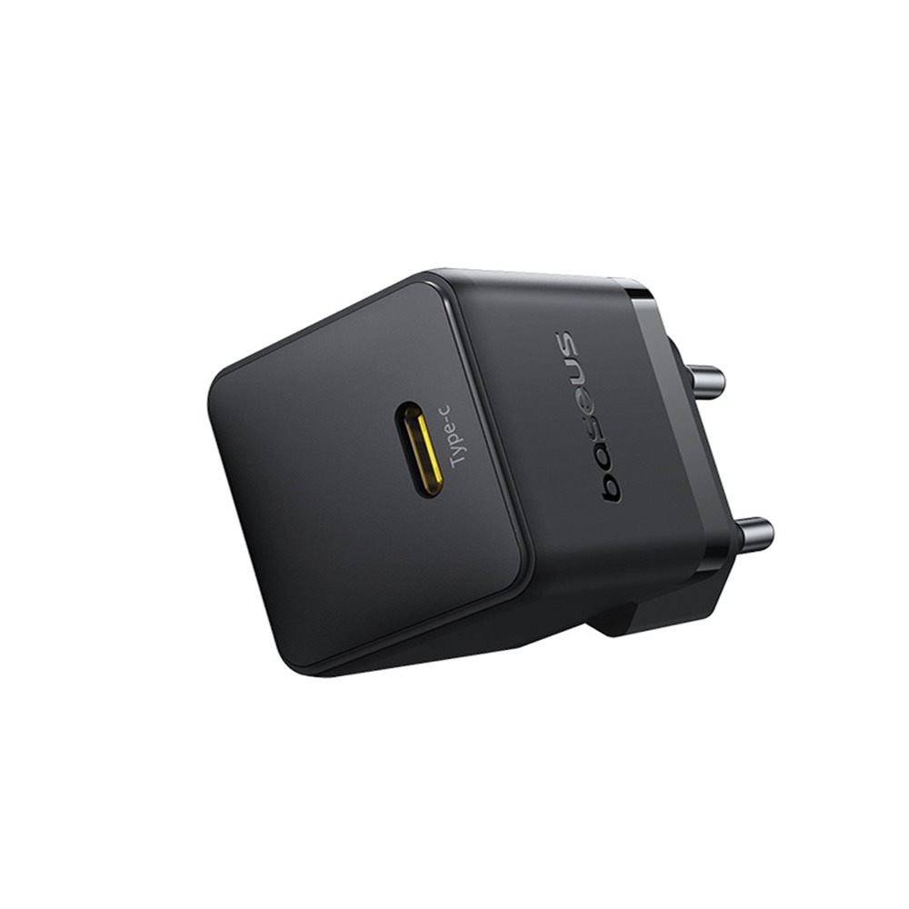 Baseus Palm Wall Charger , 1 Ports Type C , 30 Watt Cluster Black - P10111605113-01