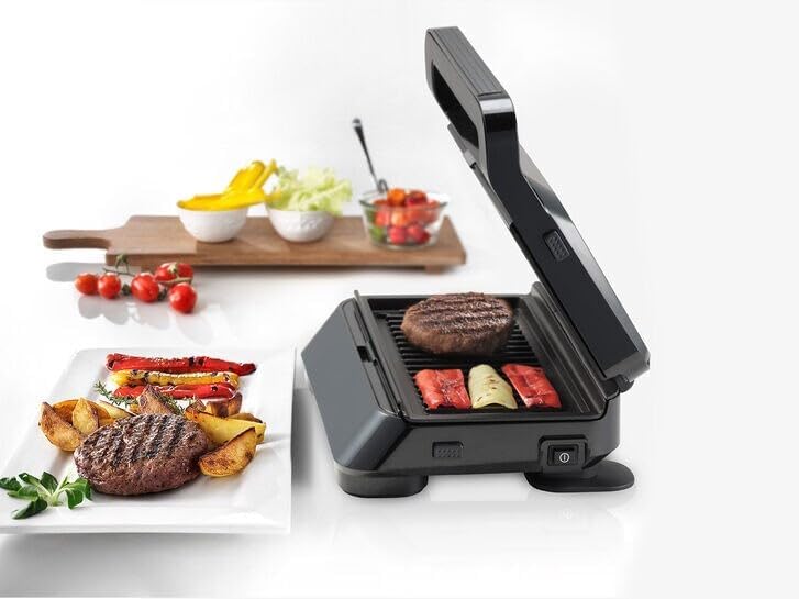 Braun SnackMaker 5 Premium Electric Grill , 800 Watt , Black - SM5001