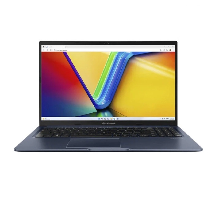 لاب توب اسوس فيفو بوك - X1504VA-NJ017W ، معالج انتل كور i7-1355U 15.6 بوصة ، هارد 512 جيجا بايت SSD ، رام 8 جيجا بايت ، كارت شاشة انتل ايريس XE جرافيكس ،ويندوز 11 - ازرق كوايت