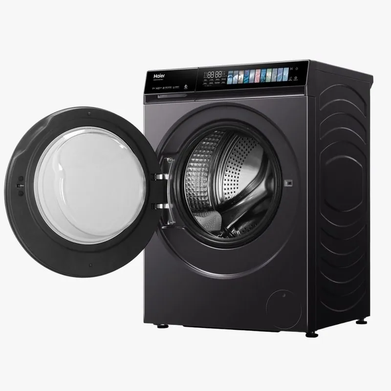 غسالة فول اتوماتيك انفرتر هاير X7 سيريس ، سعة 9 كجم ، فضي جيد اينك - HW90-B14367S8U1