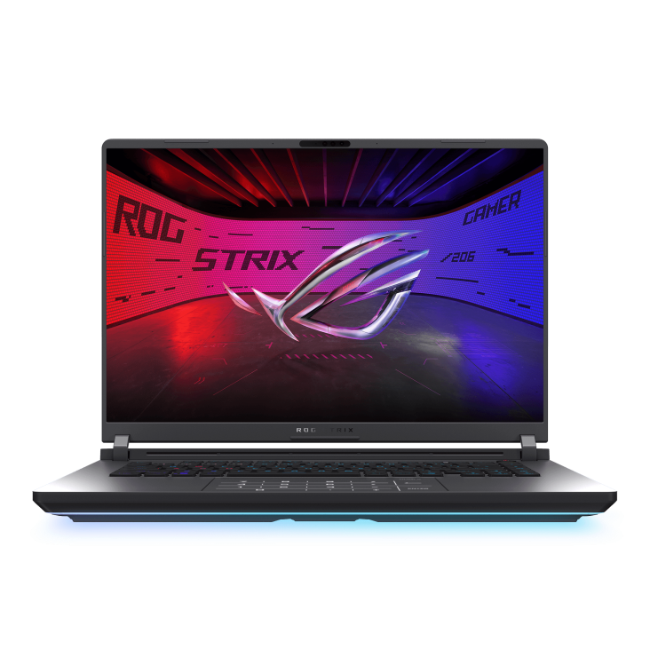 لاب توب جيمنج اسوس روج ستريكس G16 (2026) - G615LW-TS132W ، معالج انتل كور الترا 9 290HX بلس 16 بوصة ، هارد 1 تيرا بايت SSD ، رام 32 جيجا بايت ، كارت شاشة انفيديا جي فورس RTX 5080 ،ويندوز 11 - رمادي اكليبس