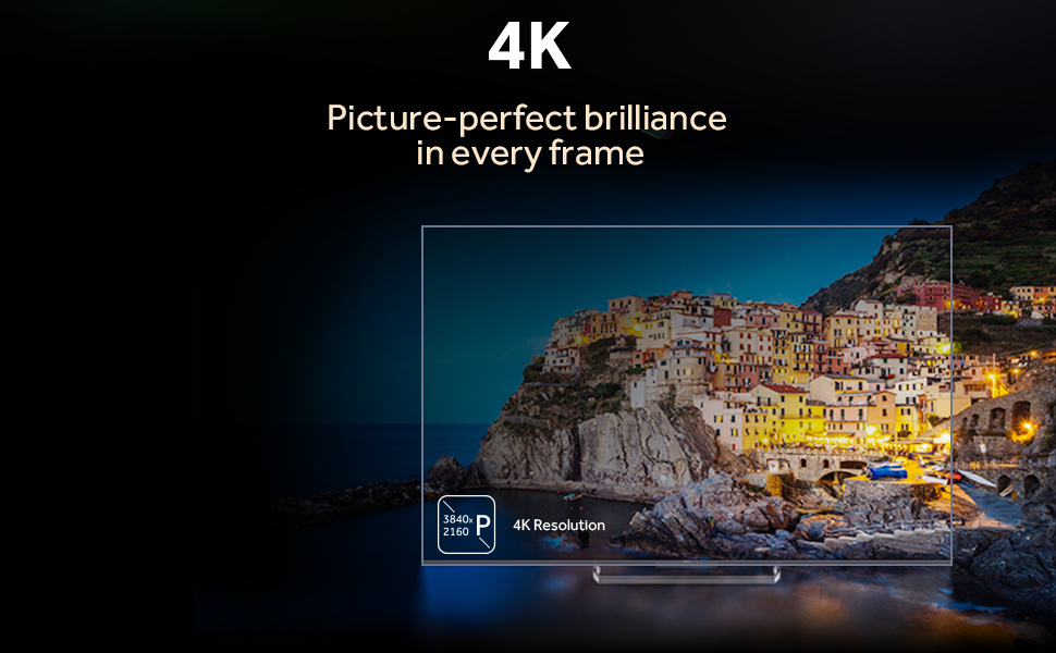 شاشة تلفزيون سمارت هاير ، مقاس 55 بوصة ، QLED ، دقة 4K UHD ، بريسيفر داخلي - H55S90EU