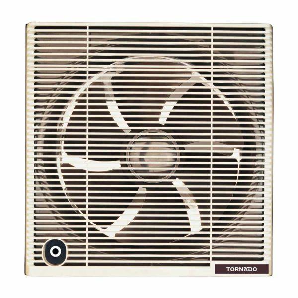 Tornado Bathroom Ventilating Fan - TVS-25CM, Creamy and Brown, 25 CENTIMETER
