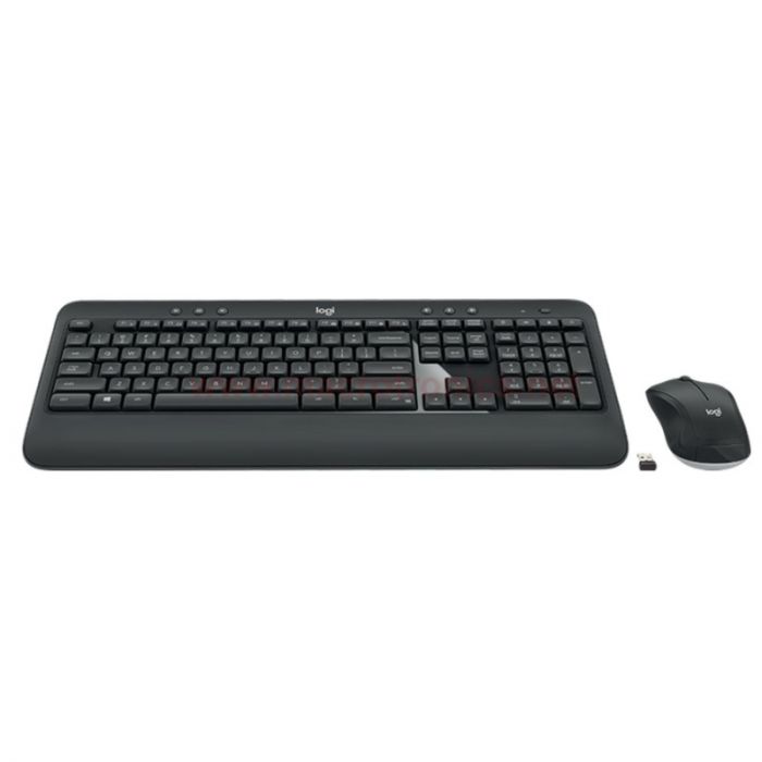 Logitech Business Wireless Keyboard and Mouse , Graphite - MK295