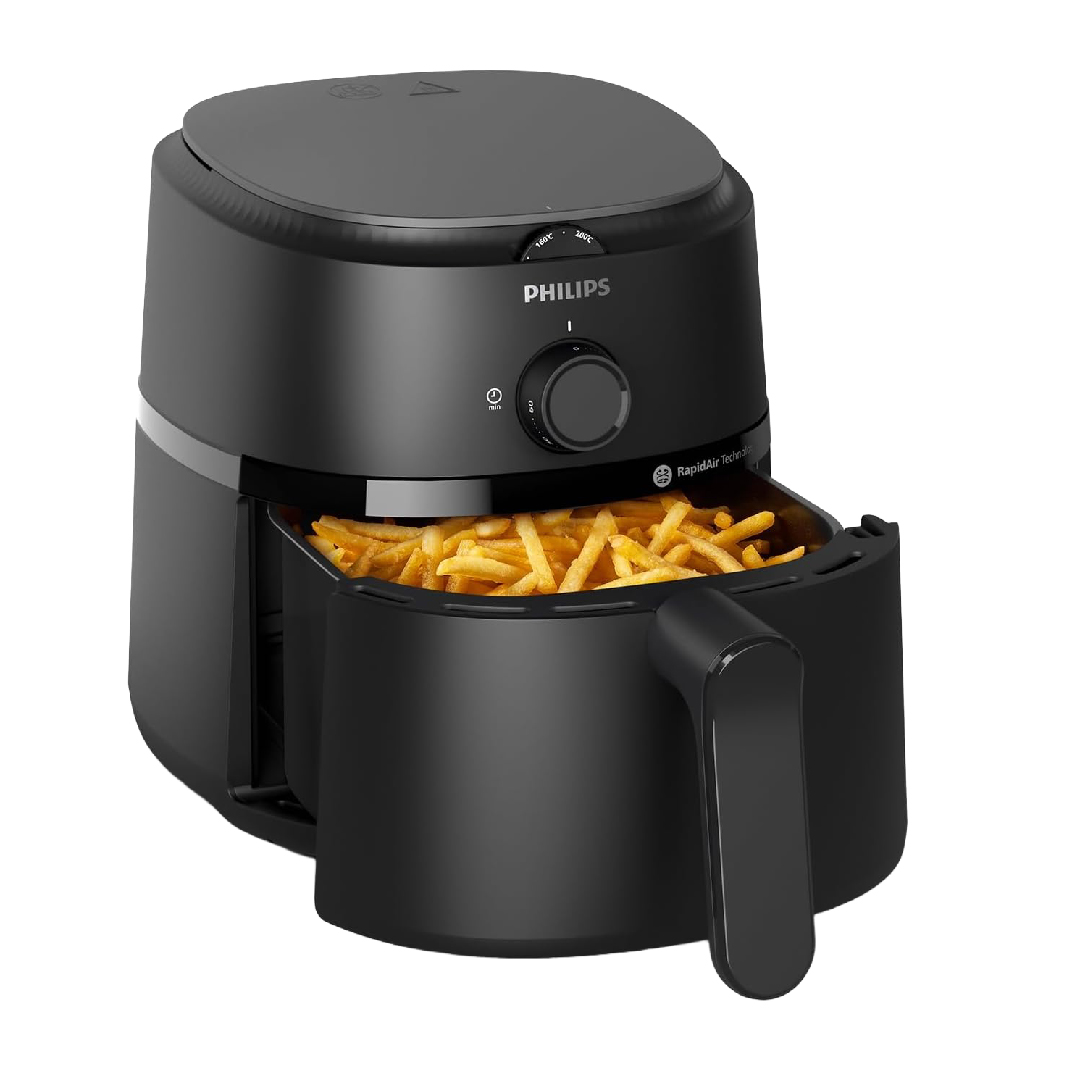 Philips 1000 Series Air Fryer , 3.2 Liter , 1300 Watt Black - NA110/00