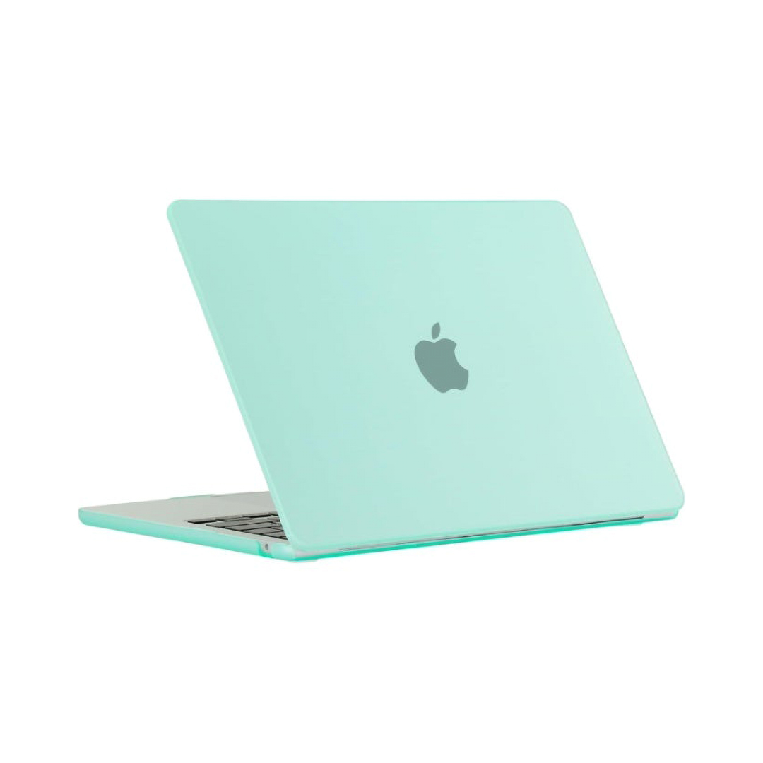 Generic Matte Hard Shell Case with Screen Protector for MacBook Air 13.3-inch (models A1932, A2179, A2337) , Green
