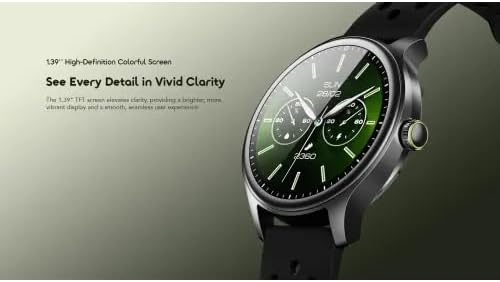 ساعة سمارت اورايمو ووتش 6R ، مقاس 1.39 بوصة ، اسود وفضي - OSW-823