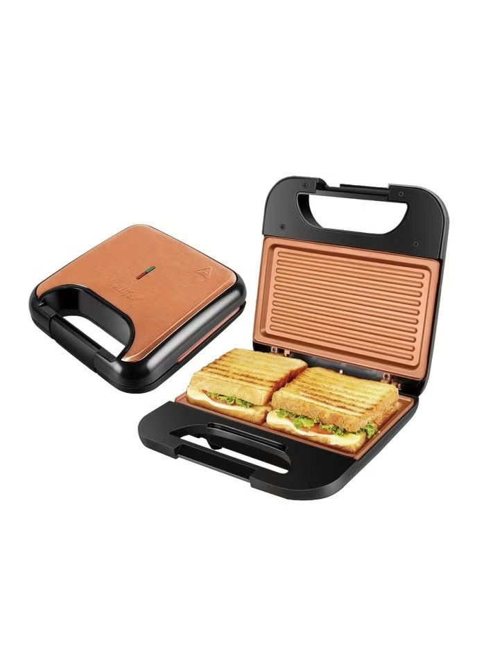 Sonifer Sandwich Maker and Grill 750 Watt Orange - sf-6079
