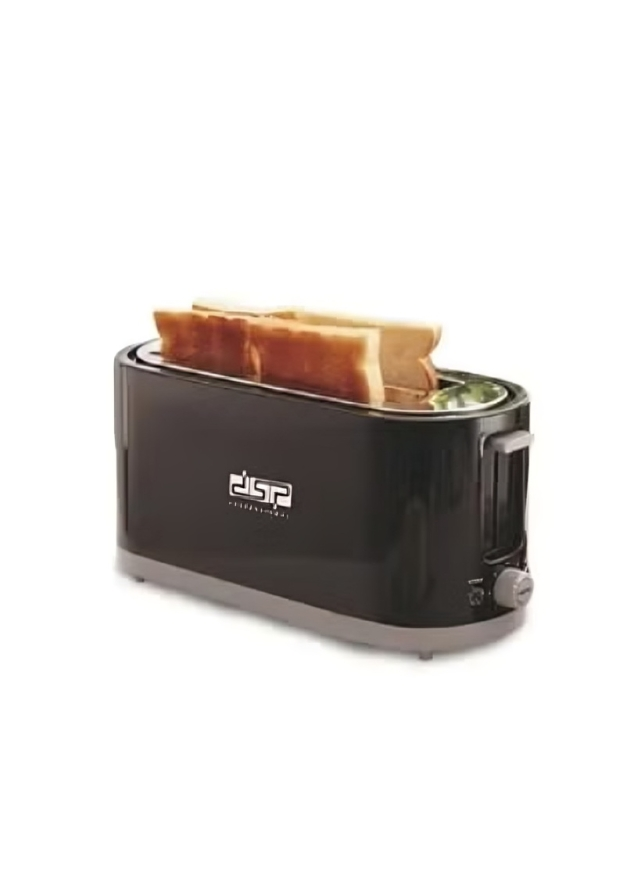 Dsp Toaster , 4 Slices 1400 Watt Black - KC2046