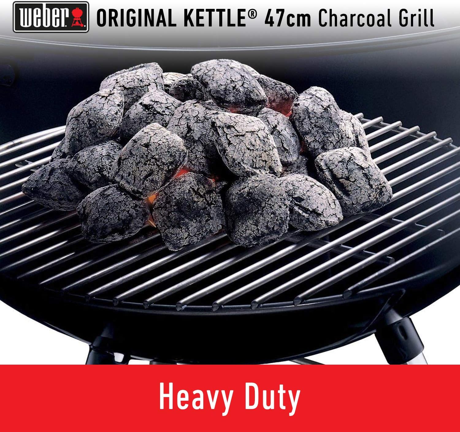 Weber Original Kettle Charcoal Grill Black - 1241008