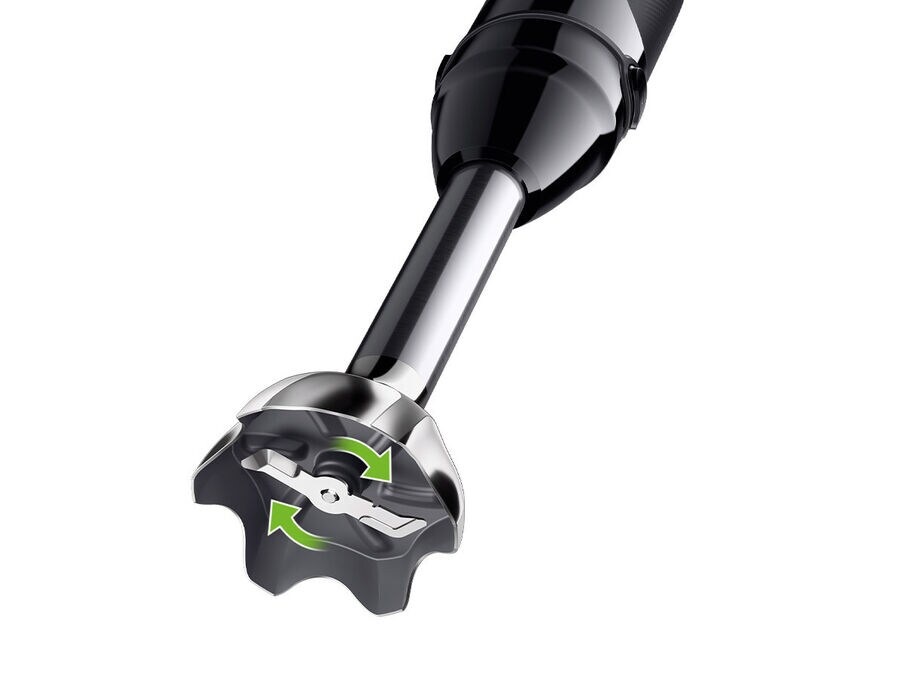 Braun MultiQuick 5 Pro Hand Blender with Attachments 1000 Watt Black - MQ 55755 M