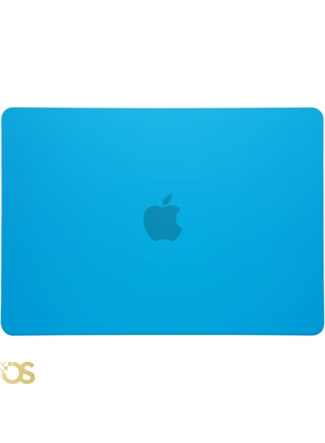 Generic Matte Hard Shell Case with Screen Protector for MacBook Air 13.3-inch (models A1932, A2179, A2337) , Light Blue