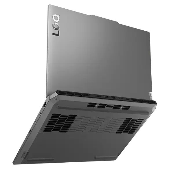 لاب توب جيمنج لينوفو LOQ 15IAX9 ، معالج انتل كور i5-12450HX 15.6 بوصة ، هارد 512 جيجا بايت SSD ، رام 16 جيجا بايت ، كارت شاشة انفيديا جي فورس RTX 2050 ،فري دوس - رمادي لونا