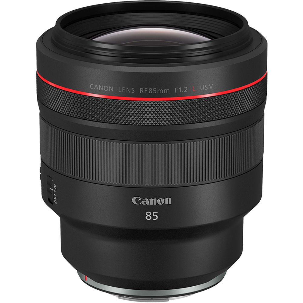 Canon Camera Lens , 85 mm for Canon RF Cameras , Black - ICS-244