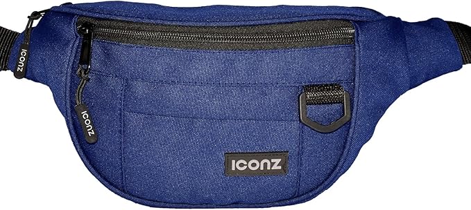 Iconz Texas Waist Bag , Dark Blue - 1038
