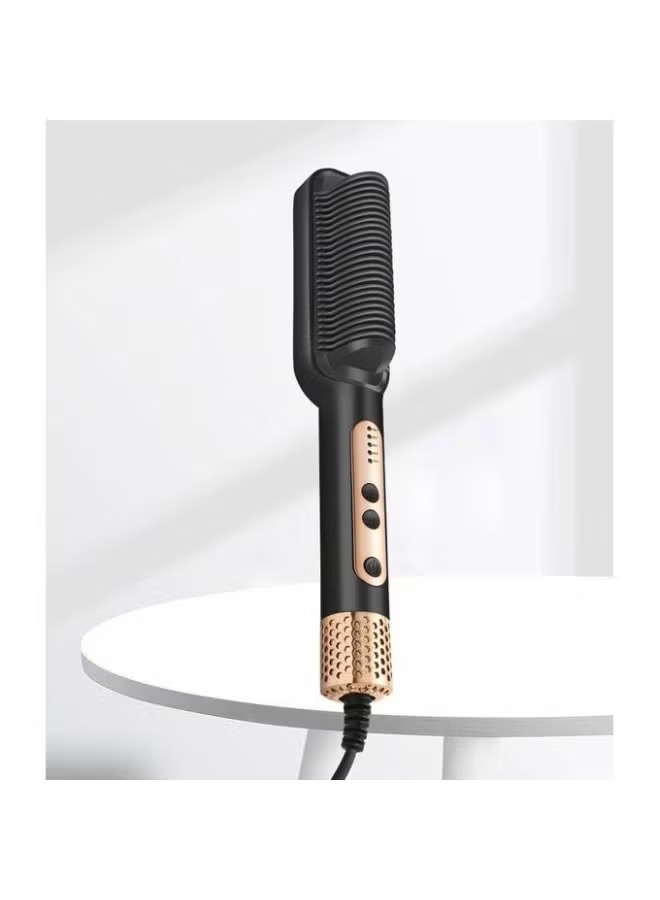 Sokany Hair Straightening Brush 1080 Fahrenheit , Black - SK-1009