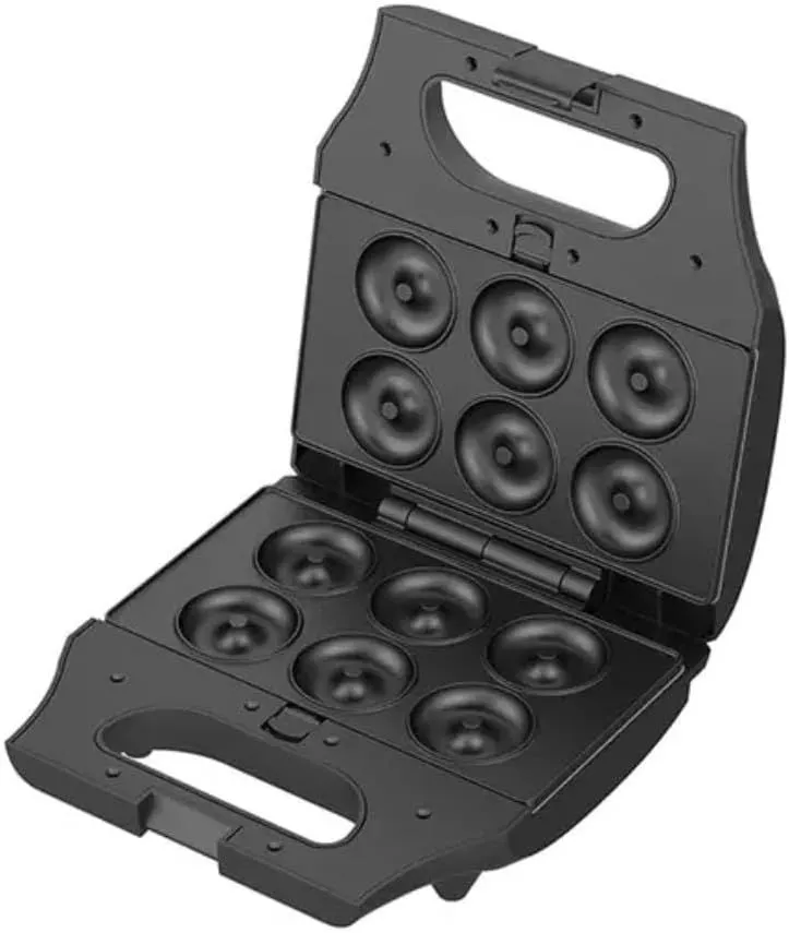 Raf Sandwich, Grill and Waffle Maker 800 Watt Black - R.551