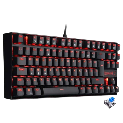 للألعاب USB ريدراجون كومارا ، اسود - K552