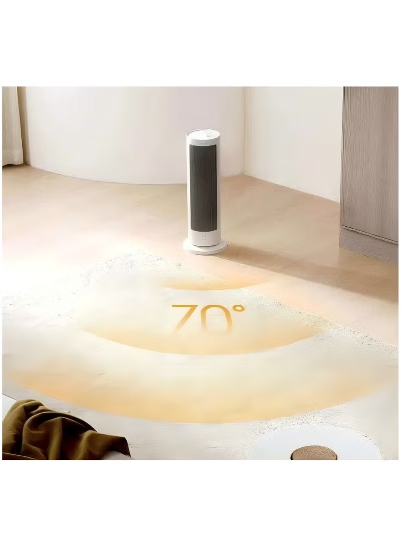 دفاية مروحة كهربائية شاومي ميجيا Overheating Protection ، 2000 وات ، ابيض - LSNFJ03ZM